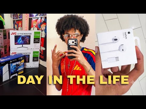 I Bought New Monitors For My PS5 & New Earphones For My IPhone 17 Pro 💸 | Buying a Spain Jersey 🇪🇸 