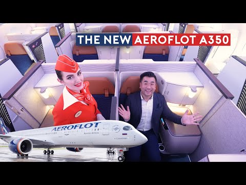 The First Aeroflot A350 Delivery