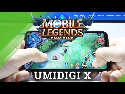 Mobile Legends Gameplay on Umidigi X - Game Test  / Performance Checkup