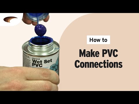 Making PVC Connections