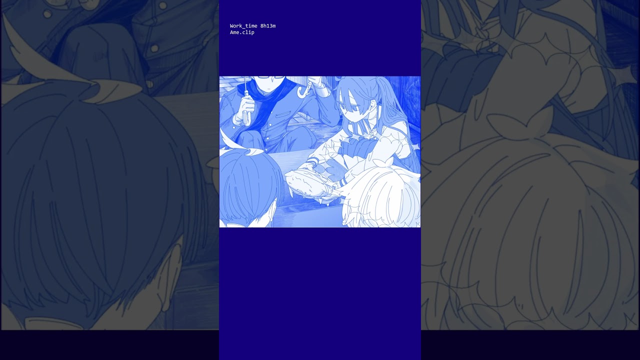 ビジョンの絵　(ｾﾝﾄｾﾝｿﾘｰust配布中)　 #vocaloid #illustration #shorts