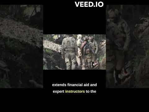 Ukrainian soldiers train in Norwegian military c