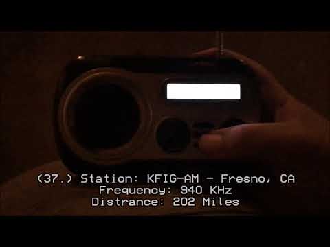 Nighttime AM Bandscan #10