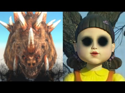 Squid Game Indonesia Versi Hellhound - Animal Revolt Battle Simulator