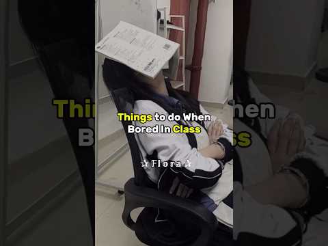 Things to do when bored in Class #school #class #aesthetic #fyp #trending #shortsfeed #students