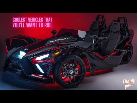 9 COOLEST VEHICLES THAT YOU'LL WANT TO RIDE | Turbo Brain
