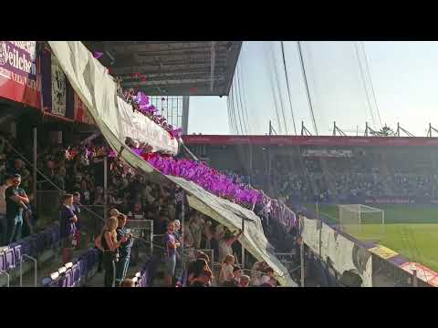 FK Austria Wien - SK Rapid | 01.10.2023 | Einmarsch & Choreo