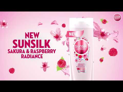 Try the freshness of NEW Sunsilk Naturals Sakura and Raspberry Radiance