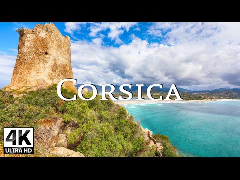 Corsica 4K - Scenic Relaxation Film With Calming Music - 4K Ultra HD