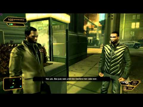 Deus Ex Human Revolution MultiPlaythrough Part 20 -Detroit Convention Center, Getting Fools Killed