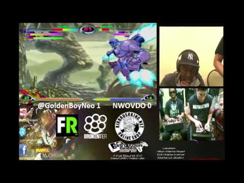 Marvel vs Capcom 2 Final Round 16 @GoldenBoyNeo vs VDO