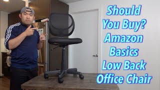 Should You Buy? Amazon Basics Low Back Office Chair