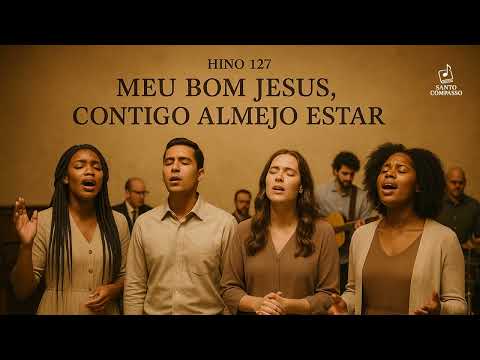 Hino 127 CCB - Meu bom Jesus, Contigo almejo estar (estilo Coral Americano)