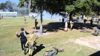 preview picture of video 'von Kessinger's Express in Parrish, World War II Reenactment'