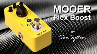 Video thumbnail for MOOER Flex Boost (clone Xotic AC Booster ) by MrSanSystem