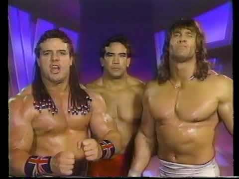 British Bulldog, Ricky Steamboat & Texas Tornado Promo [1991-08-10]