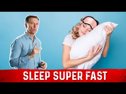 How to Sleep Fast and Better MUST WATCH – Dr Berg