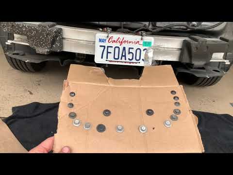 Nissan Leaf Rear Bumper Cover Repair