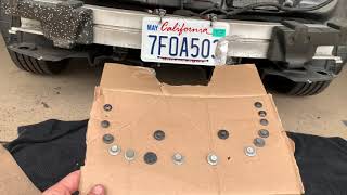 Nissan Leaf Rear Bumper Cover Repair