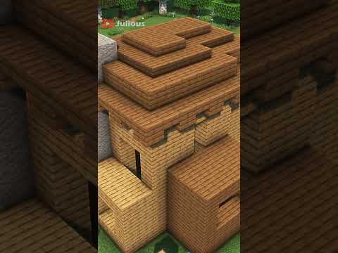 Insane Wooden House Build in Seconds!