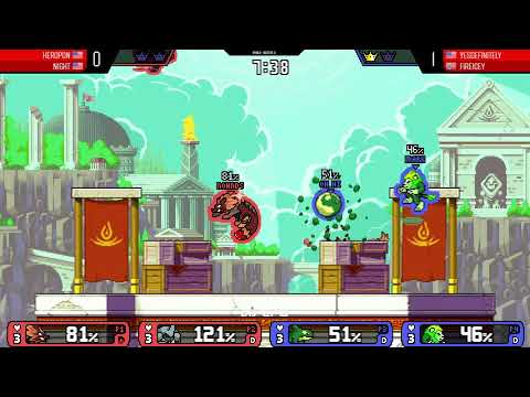 GENESIS 7 Rivals of Aether Doubles - Pool A: Night & Heropon vs yesdefinitely & Fireicy