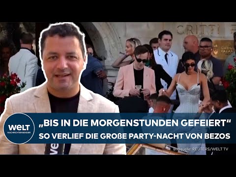 HOCHZEIT VON JEFF BEZOS: Promis, Pizza, Paparazzi – Alle Details zum großen Fest in Venedig