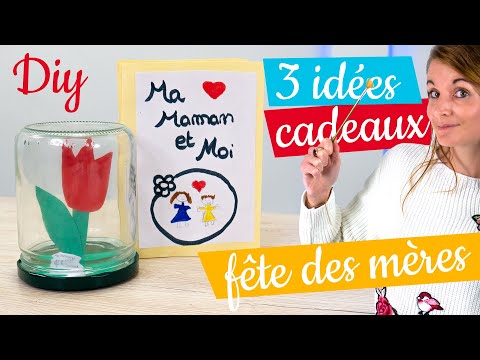 Fête des Mères ❤️ 3 idées cadeaux facile à faire (même en confinement)