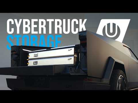 Meet the UP INVINCIBLE Bed Storage Pro System | The ULTIMATE Storage system for Tesla Cybertrucks
