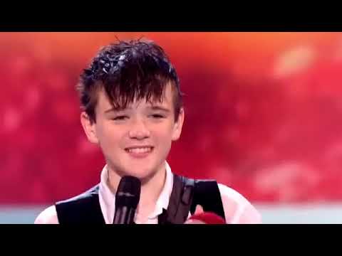 George Sampson's winning performance "Singin' in the rain". Semi final. Britain's Got Talent 2008.