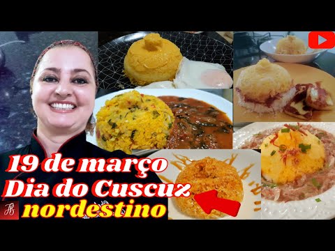 DIA DO CUSCUZ (FLOCÃO) DIRETO DE JOÃO PESSOA, PB 7 RECEITAS INCRÍVEIS – DO TRADICIONAL AO GOURMET!