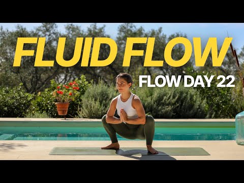 Fluid Full Body Yoga Flow | 30 Min | Day 22 Flow Challenge