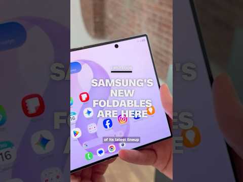 First look: Samsung's new foldables are here