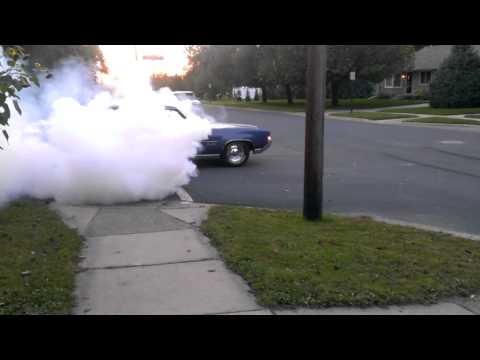 Olds Ninety Eight Huge Burnout 455 98 Oldsmobile