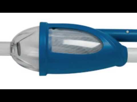 Набор для чистки бассейна Intex 28003, пылесос с 3 насадками, сачок, прямая щётка, 279 см.