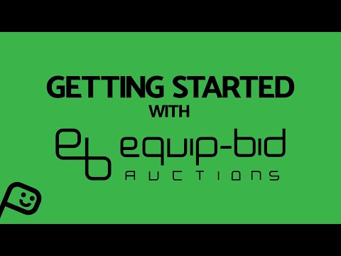 Getting Started With Equip Bid Auctions