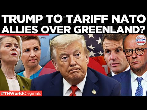 GREENLAND CRISIS: Trump Threatens Tariffs To Force Greenland Takeover | World News