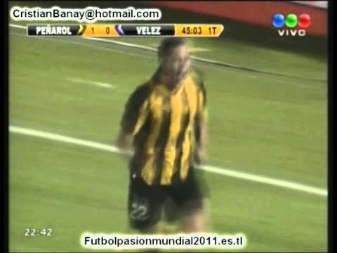 Peñarol 1 Velez 0 (Relato Sebastian Vignolo)  Copa Libertadores 2011 Gol de Dario Rodriguez
