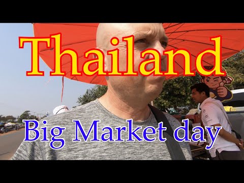 Thailand 🇹🇭 | Market | Phen | Udon Thani
