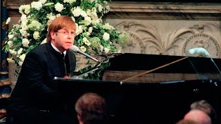 Candle In The Wind 1997 (Goodbye England&#39;s Rose) - Elton John (Diana&#39;s funeral) HD REMASTERED