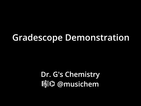 Gradescope Demonstration