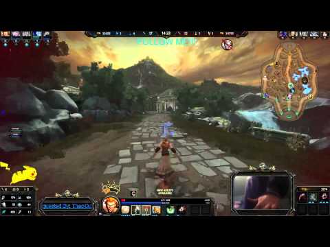 SMITE: 1v1 Mirror Apollo 50%HP