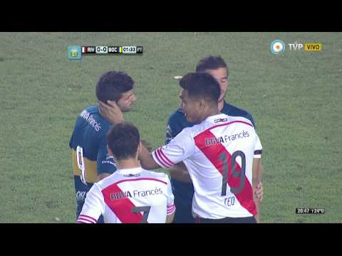 Penal atajado por Barovero. River 0 - Boca 0 | Copa Sudamericana 2014