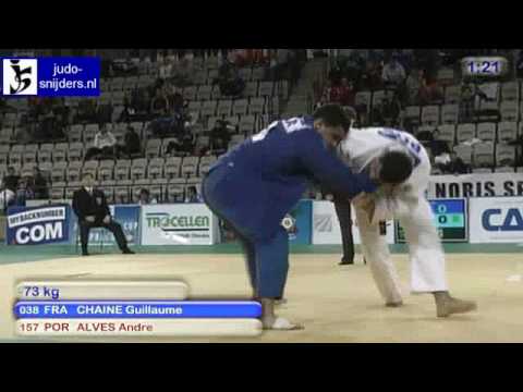 Judo 2010 World Cup Prague: Guillaume Chaine (FRA) - Andre Alves (POR) [-73kg]