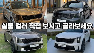 [차읽남] 신형 쏘렌토 페이스리프트 실물 컬러 궁금하신 분, 이 영상 보세요!