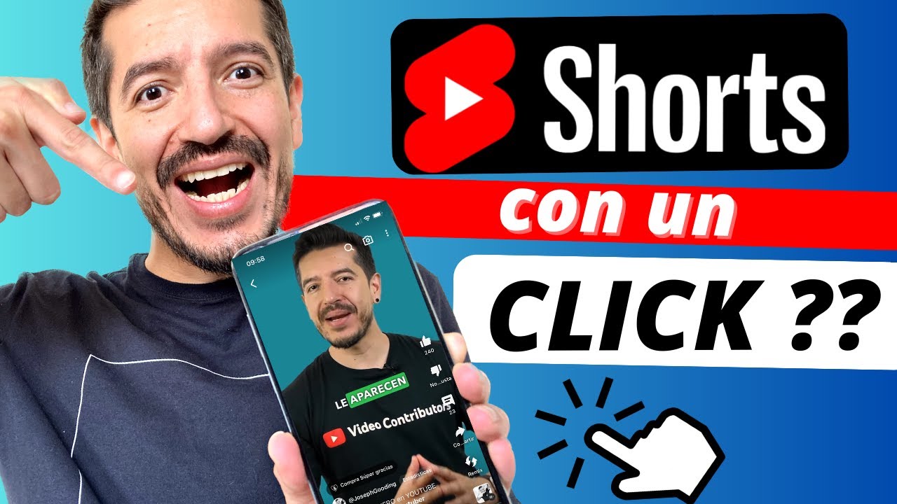 CÓMO HACER YOUTUBE SHORTS con un CLICK de tus VIDEOS LARGOS (FUNCIÓN REMIX)