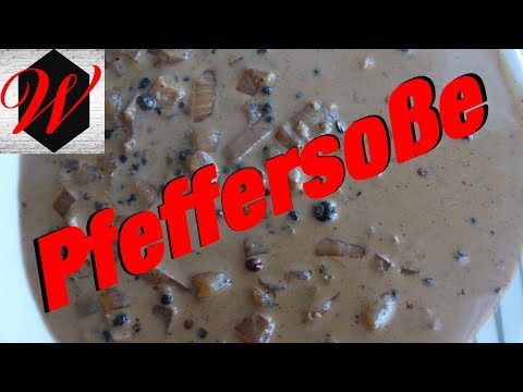 Bunte Pfeffersoße würzig, schnell, lecker, einfach Perfekt zum Steak