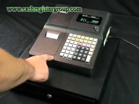 How to operate and Instructions for the Sam4s ER-260 Cash register tills epos