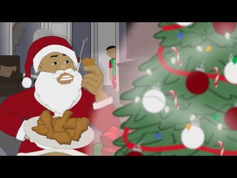 Santa Ate My Wings!! | Lil Ron Ron