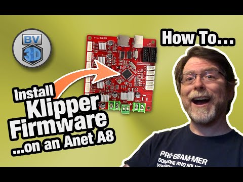 Install Klipper Firmware on the Anet A8 3D Printer