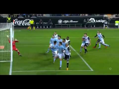 Valencia vs Celta de Vigo (2-1) Gol Simone Zaza 09/12/2017 HD
